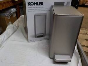 lot 87 image: Kohler Stainless Steel Step 1.6 gal...