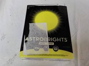 lot 95 image: Astro Brights Yellow 8.5 x 11 Copy...
