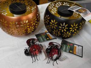 lot 126 image: Solar Fire Bowls and Solar Hanging ...
