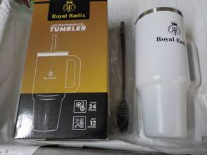 lot 149 image: Royal Radix Stainless Steel Tumbler...