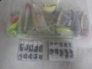 lot 172 image: 275 pc Fishing Lures, etc. for Trou...