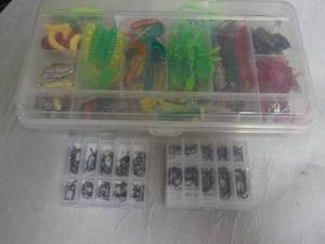 lot 173 image: 275 pc Fishing Lures, etc. for Trou...
