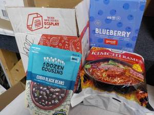 lot 195 image: Blueberry Snacks, Cuban Black Beans...