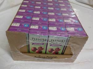 lot 213 image: 32 pack Grape Juicy juice...
