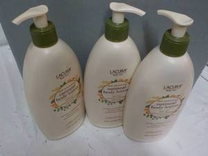 lot 221 image: 3 Lacura 18 oz Bottles Oatmeal Body...