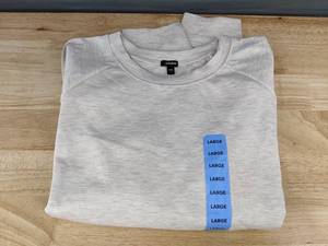 lot 106F image: Express Womens Long Sleeve Top Size Large $59 Retail - Brand New