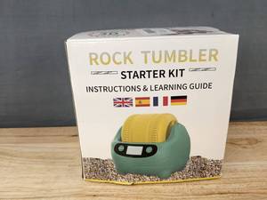 lot 300 image: Rock Tumbler Starter Kit 3D Hobby Edition - Brand New