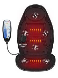lot 40F image: Snailax SL-262M Memory Foam Massage Cushion with Heat - Brand New