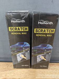 lot 316 image: 2 Homonth Scratch Removal Wax 100ml - Brand New