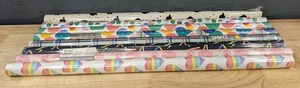 lot 142 image: 8 Rolls of Gift Wrapping Paper Spritz and Others - Brand New
