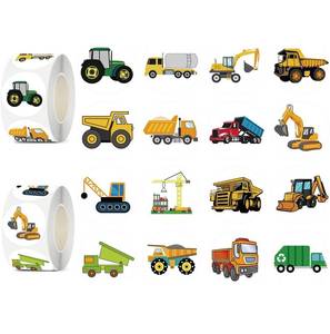 lot 178 image: 1000 UVUXO Cartoon Truck Car Stickers - Brand New