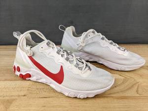 lot 31F image: Nike React Element 55 Mens Running Shoes Size 10 - New