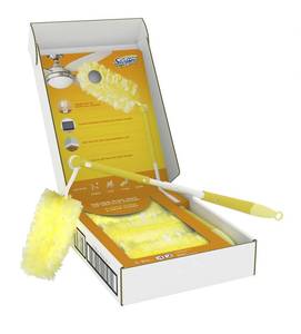 lot 80F image: Swiffer Dusters 3 Ft Dusting Kit with 12 Refills - Brand New