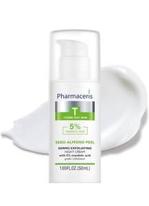 lot 244 image: Pharmaceris T Sebo-Almond Peel Dermo-Exfoliating Night Cream, 1.69 oz - Brand New