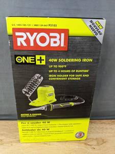 lot 20F image: Ryobi ONE 18V 40W Soldering Iron, P3105 - Brand New