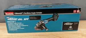 lot 10F image: Makita XGT 40V Max 6 Cordless Angle Grinder GAG07Z $279 Retail - Brand New