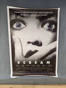 lot 342 image: Scream Movie Canvas Poster 16 x 24 - Brand New