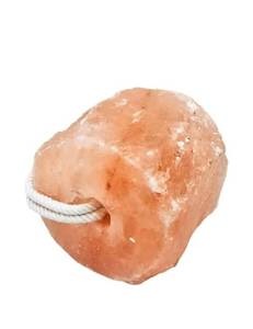 lot 385 image: 2 Himalayan Salt Licks on Ropes for Livestock, 8 lbs Each - Brand New