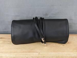 lot 388 image: Roll-Up Cosmetic Brush Travel Organizer Bag - Brand New