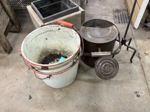 lot 57 image: Flower Planters & Vintage Pails