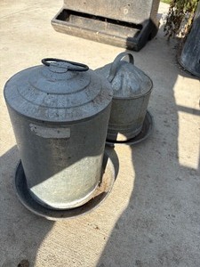 lot 94 image: Chicken Waterers