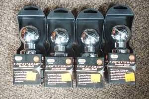 lot 51 image: 1-78 x 1 x 2-12 Trailer Ball (4ct)
