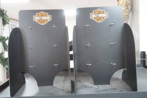 lot 60 image: Harley Davidson Displays (2ct)