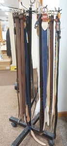 lot 92 image: Kids Belts and Display Carousel