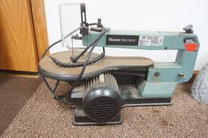 lot 96 image: Master Mechanical 16 Single Speed Scroll Saw