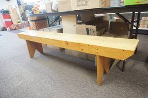 lot 110 image: Bench 72x11x17