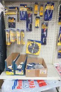 lot 118 image: IRWIN Tools & Shur Filters