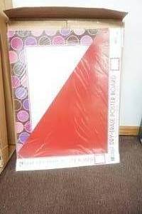lot 183 image: Dry Erase Poster Boards (25ct)