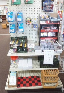 lot 261 image: Dice and Cards Endcap