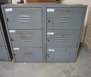 lot 329 image: Locker Cabinet