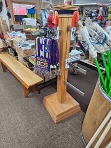 lot 345 image: Wooden Cloths display stand