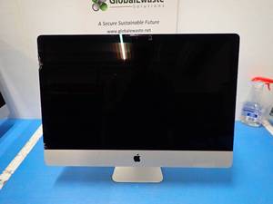 Apple&nbsp;iMac15,1 A1419 MF885LL/A AIO PC //&nbsp;INTEL CORE I5-4590 3.3 Ghz // 16GB DDR3 SDRAM // 1TB HD // Includes IOS and power cable // cracked glass in screen