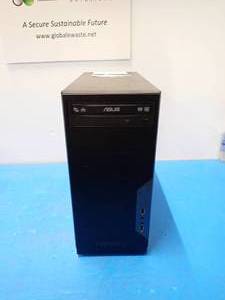 lot 50 image: Custom Build Tower PC &nbspINTEL(R) CORE(TM) I3-4170 CPU  3.70GHZ  8GB DDR3 RAM  250GB HD  NO OS  Includes CAB-AC power cable 