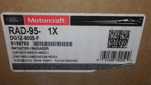 lot 21 image: Ford DG1Z-8005-F Radiator Assembly 2013-2019 Ford