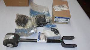 lot 40 image: Insulator Assembly 2016-2019 Ford F53 Stripped Chassis (2), Arm Assy - Rear Suspension 2009-2019 Ford, Package Deal