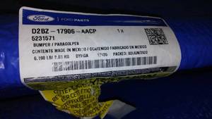 lot 149 image: Bumper Assembly - Rear 2014-2019 Ford Fiesta  (3) Multi-Piece Lot