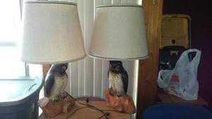 lot 189 image: Owl Lamps (2).