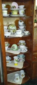 lot 192 image: Large lot Vintage Teacups Nippon, Germany, and More.