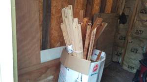 lot 279 image: 4 ft. Wood Lath and More.