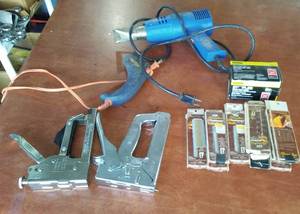 lot 351 image: Nailer, Stapler, Heat Gun And More.