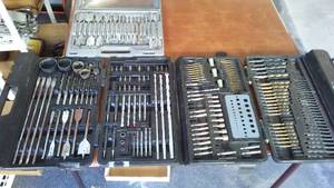 lot 356 image: Case Of Drill Bits, Hole Saw Cutter.
