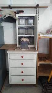lot 214 image: Assortment of 1-3 in. Screws and Cabinets.
