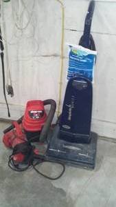 lot 220 image: Vacuums (3) Dirt Devil, Upright, Shop.