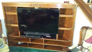 lot 247 image: Corner  Entertainment Center