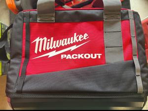 lot 23 image: Milwaukee 15 inch PACKOUT Tool BagTote BRAND NEW