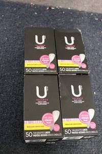 lot 51 image: 4-50 packs of Ukotex Daily Liners...